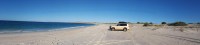4WD on beach, Cape Leveque