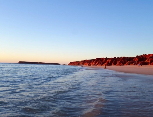 Beach sunset, Western Australia