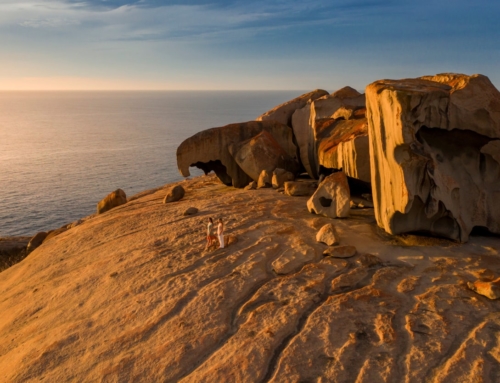 Remarkable Rocks sunset